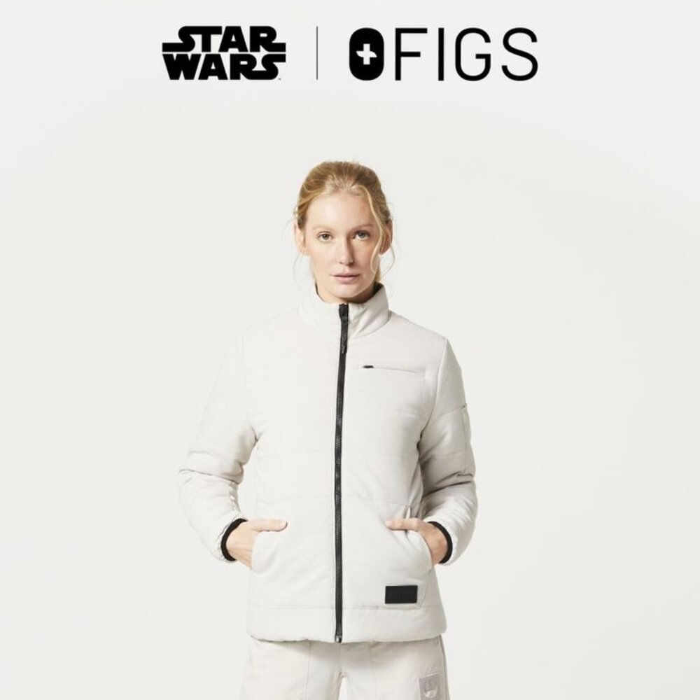 Light Side/Dark Side Star Wars Figs Reversible Puffer Jacket Coat Size Small